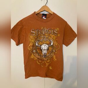 Harley Davidson T-Shirt Sturgis 71st Anniversary Black Hills Size Small